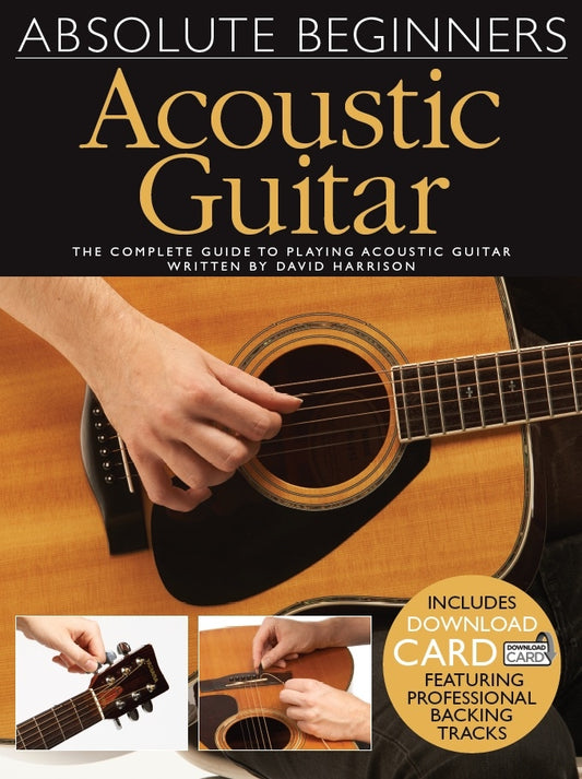 Absolute Beginners Acoustic Gtr Bk/Dcar