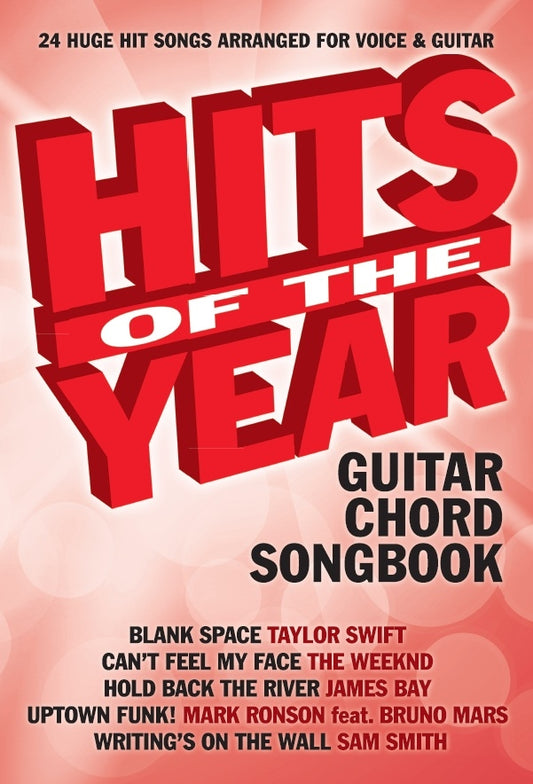 Hits Of The Year Gtr Chord Songbook 201