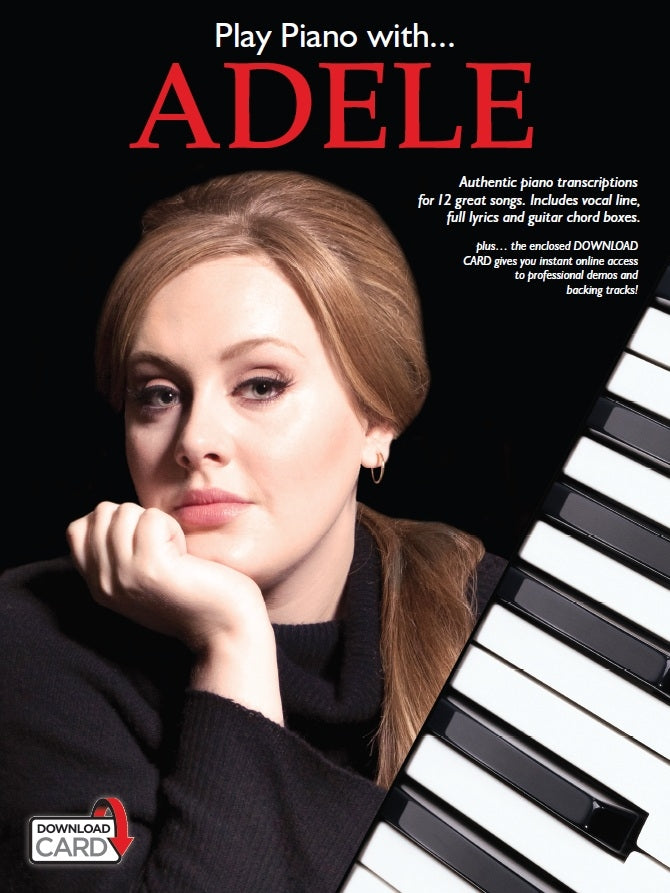 Adele Play Piano With Bk+DC