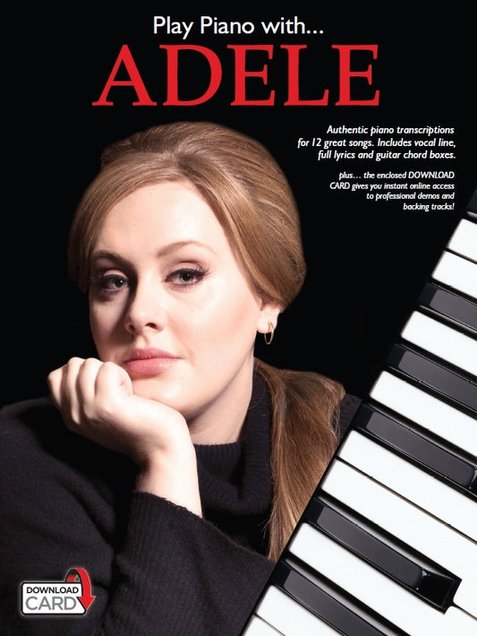 Adele Play Piano With Bk+DC
