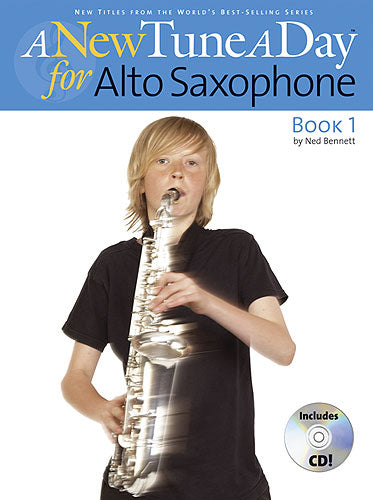 New TAD Alto Sax Bk1+CD Ned Bennett