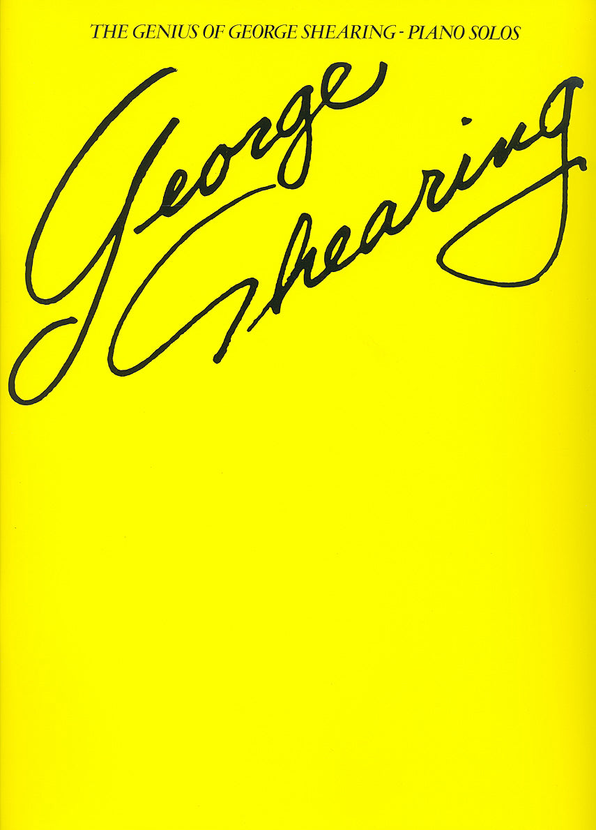 George Shearing Genius of Pno Solo