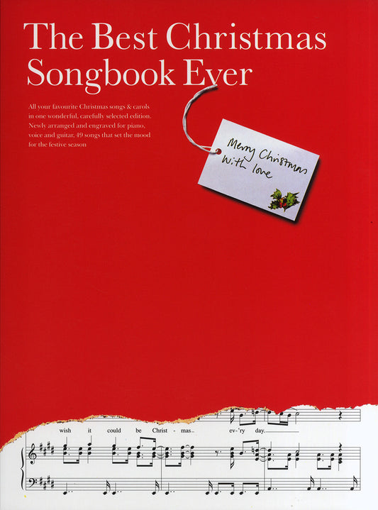 Best Christmas Songbook Ever A4 AM RED