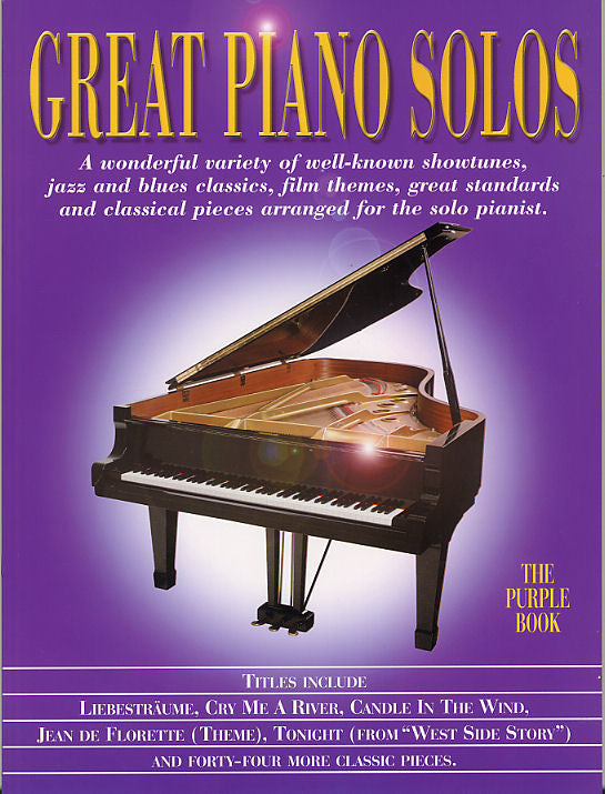 Great Piano Solos Purple Bk Pno