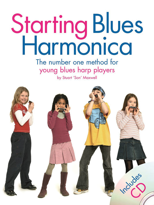 Starting Blues Harmonica Bk/CD AM
