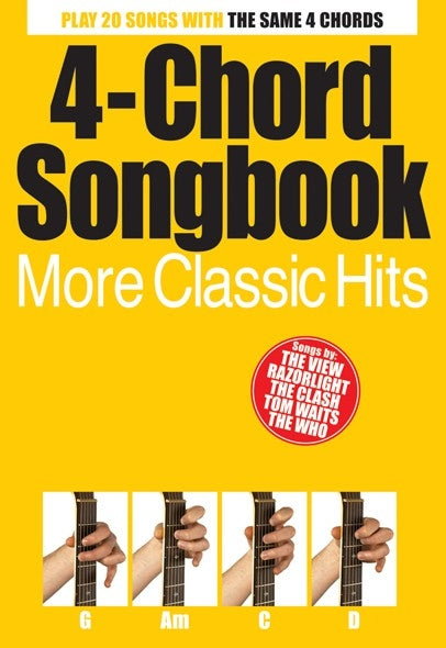 4 Chord Songbk More Classic Hits Gtr A5