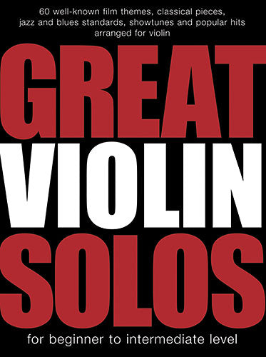 Great Violin Solos Beginner-Intermediat