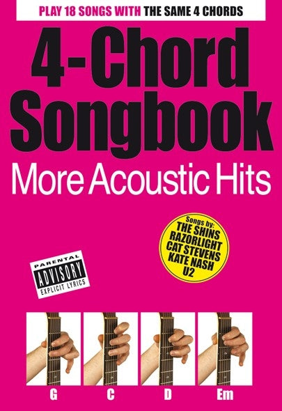 4 Chord Songbk More Acoustic Hits AM