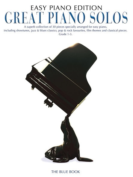 Great Piano Solos Easy Ed Blue Bk