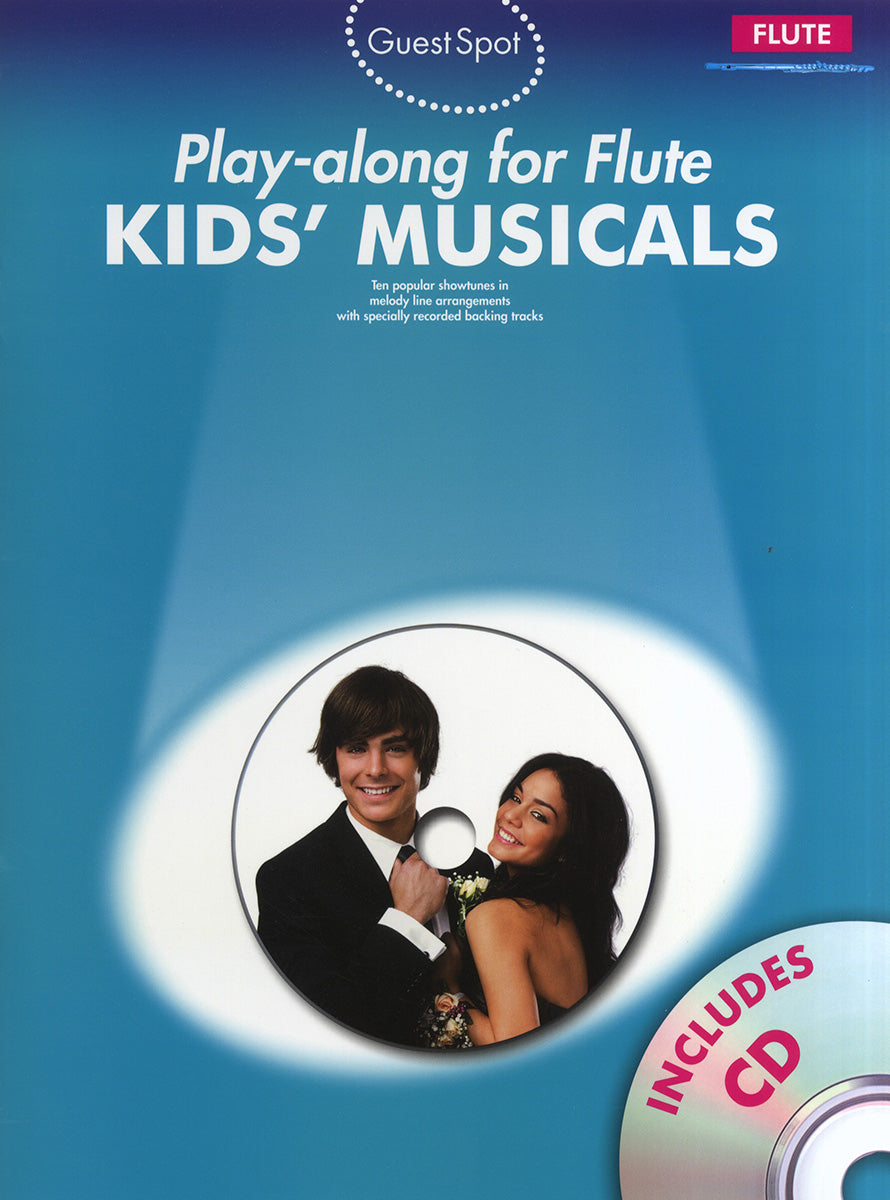 Guest Spot Kids Musicals Flt Bk+CD