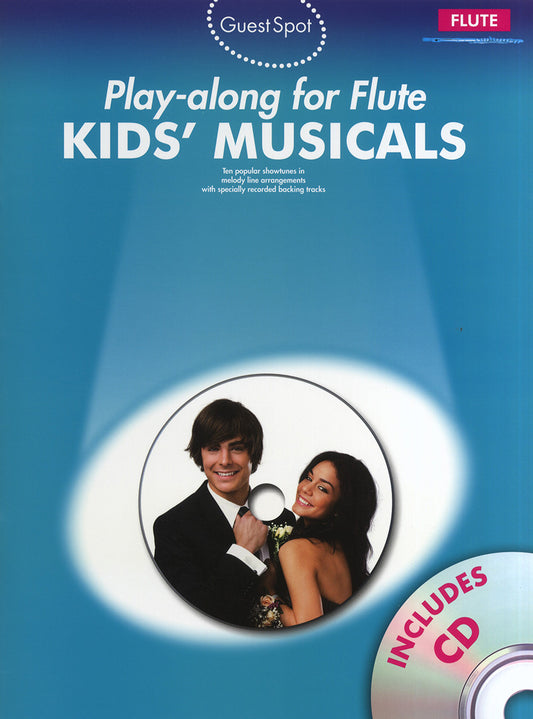 Guest Spot Kids Musicals Flt Bk+CD