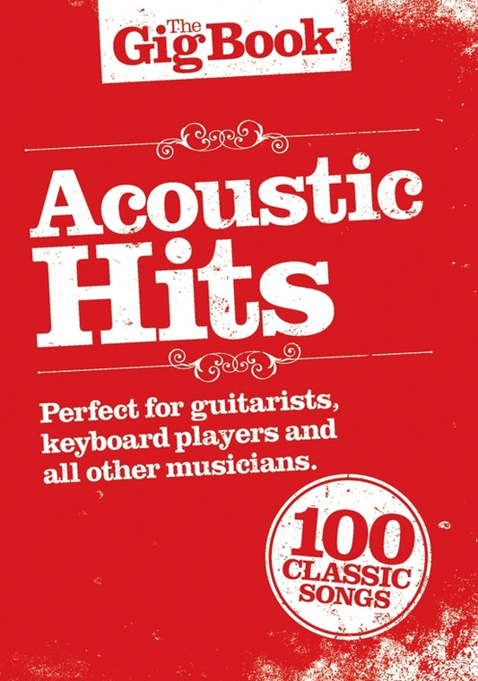 Gig Book Acoustic Hits 100 Songs MLC Re