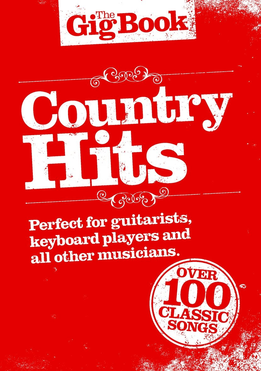 Gig Book Country Hits MLC Red