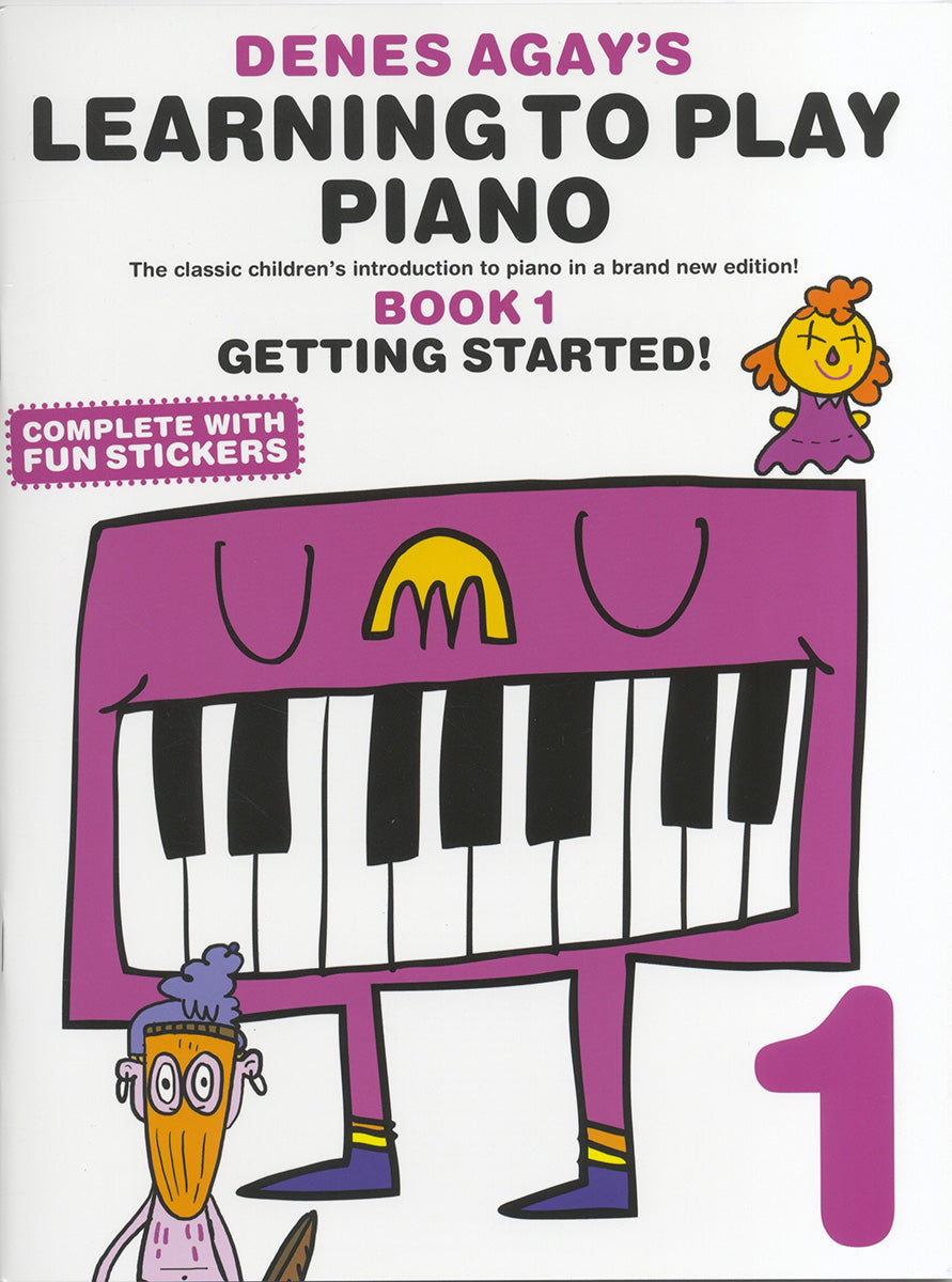 Agay Learning to play piano Bk1 Getting