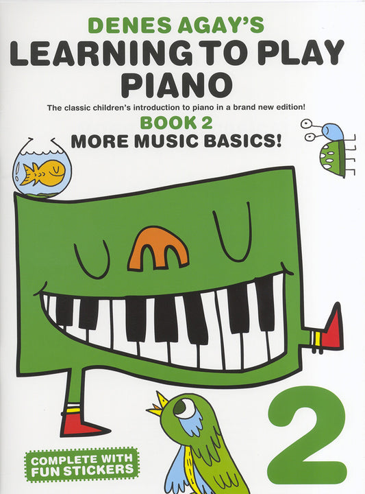 Agay Learning to play piano Bk2 More Mu