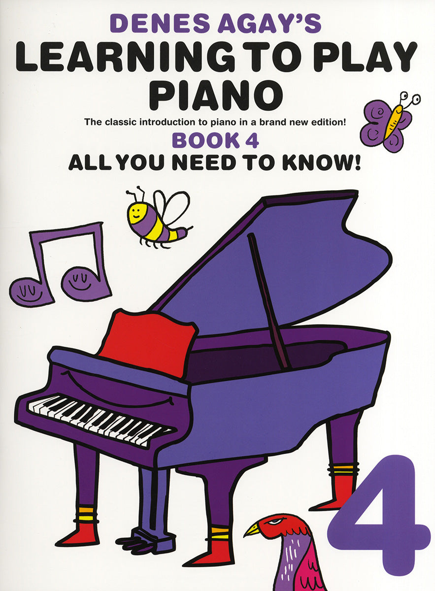 Agay Learning to play piano Bk4 All you