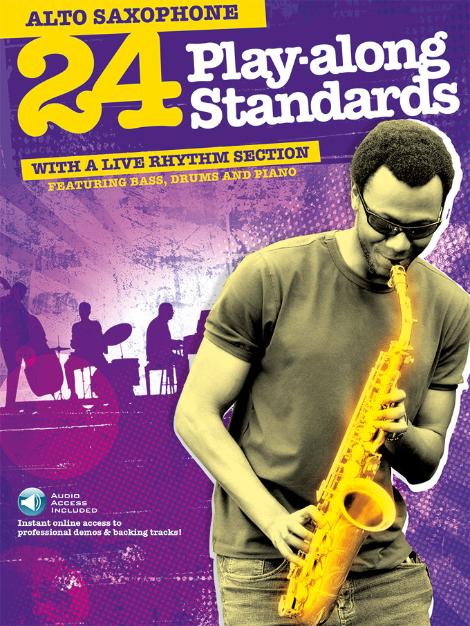 24 Playalong Standards Alto Sax