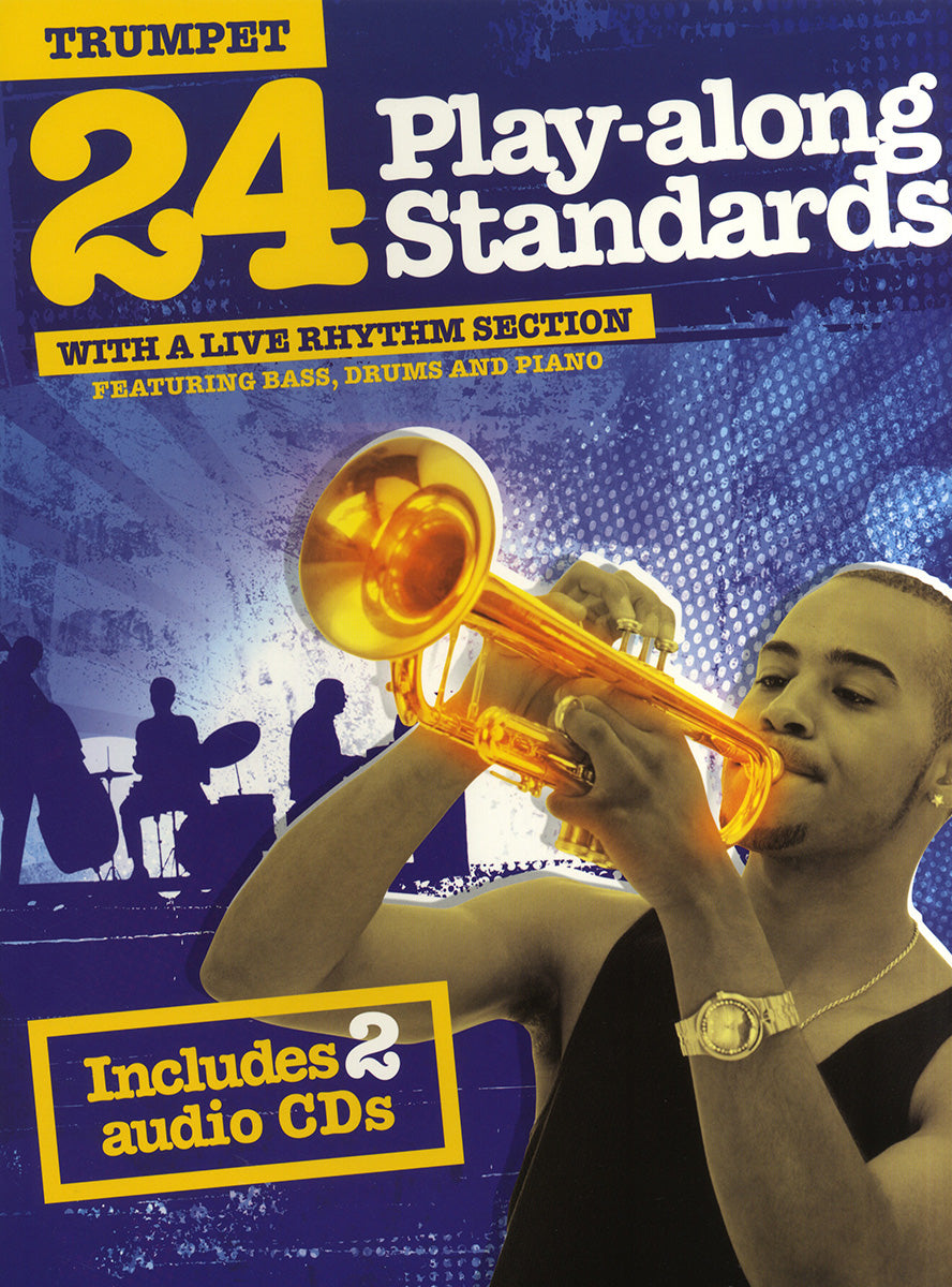 24 PlayAlong Standard Tpt Bk&2CD