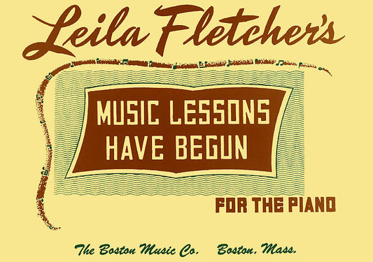 Music Lessons have Begun PNO