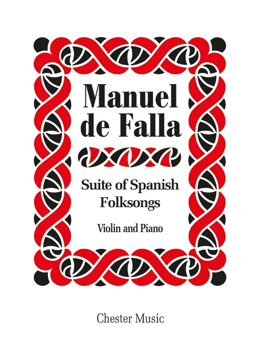 Falla Suite of Spanish Folksongs Vln/Pn