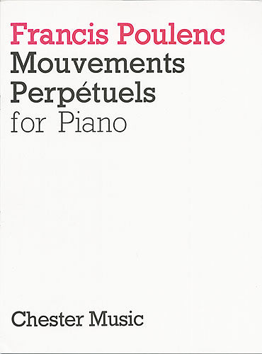 Poulenc Mouvements Perpetuels Pno CH