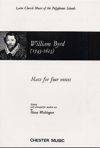 Byrd Mass 4 Voices SATB CH