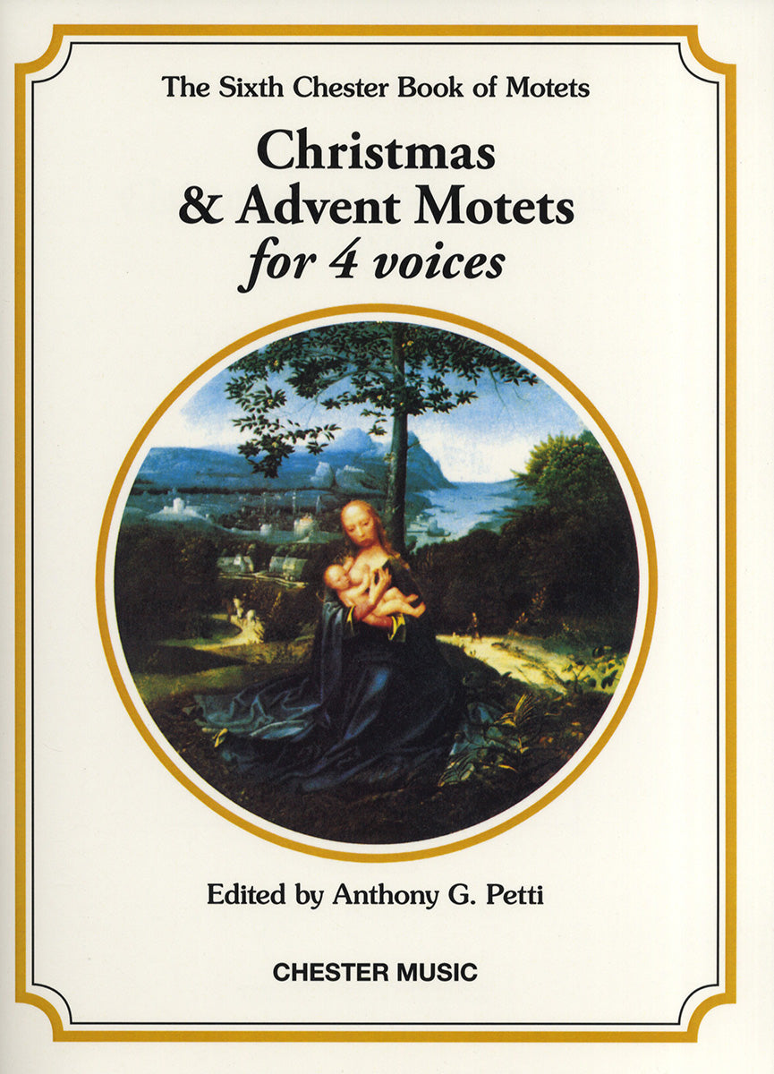 Chester Motek Bk6 Xmas & Adv Motets 4 V