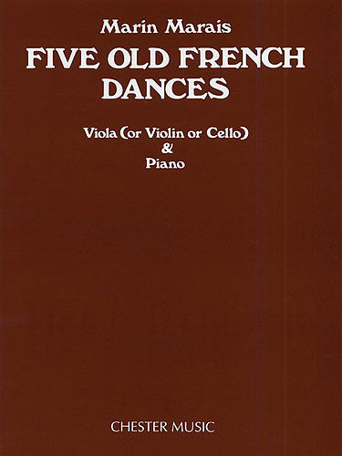 Marais 5 Old Dances Vla(VlnVlc)/Pno CH