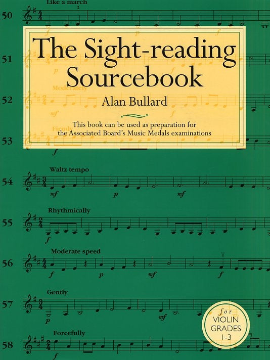 Sight Reading Sourcebk Vln Gr1-3