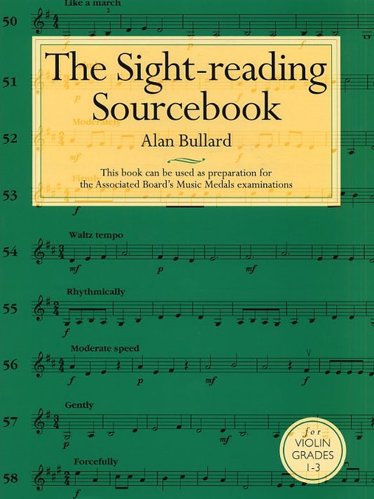 Sight Reading Sourcebk Vln Gr1-3