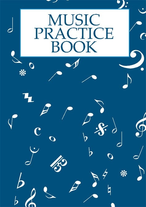 Music Practice Bk A6 CH BLUE
