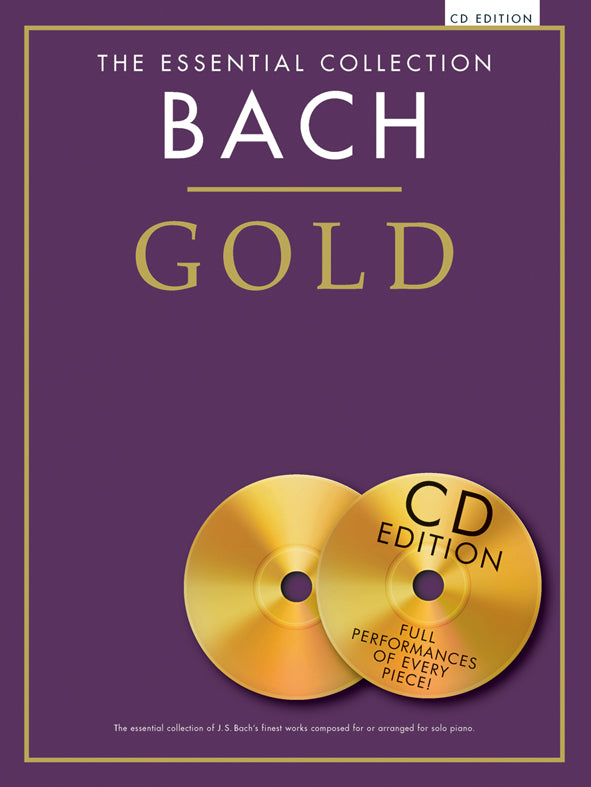 Bach Gold Bk/CD Pno CH