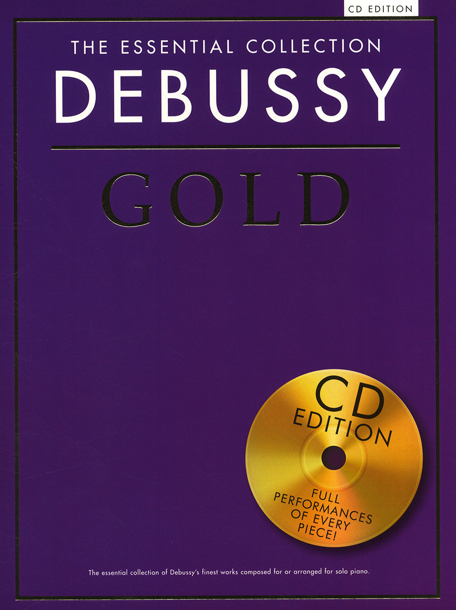 Debussy Gold Collection Pno Bk+CD CH