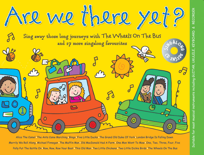 Are We There Yet? Bk+CD+Stickers MFK