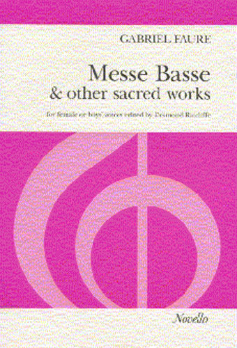 Faure Messe Basse&Other Sacred Works Fe