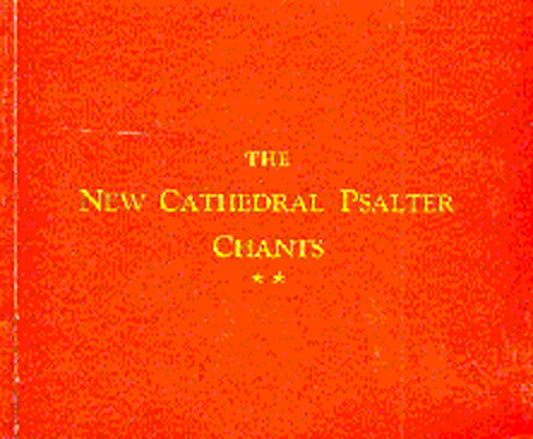 New Cathedral Psalter Chants NOV Red