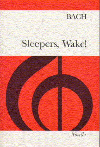 Bach Sleepers Wake SATB V/S NOV