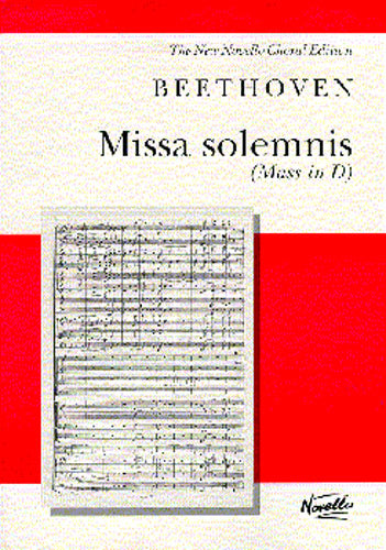 Beethoven Missa Solemnis Mass D V/S NOV