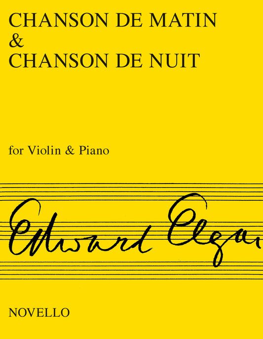 Elgar Chanson de Matin/de Nuit Vln NOV
