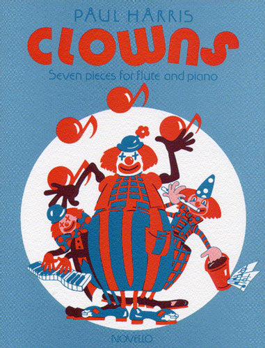 Harris Clowns Flt&Pno NOV