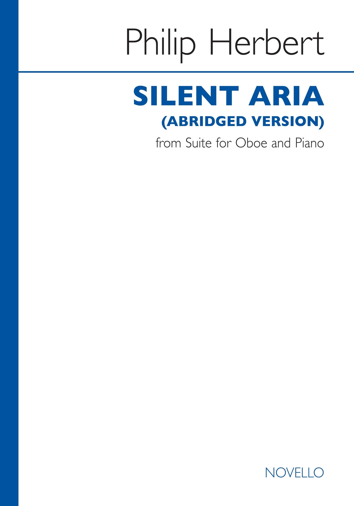 Herbert Silent Aria Abridged Suite Ob&P
