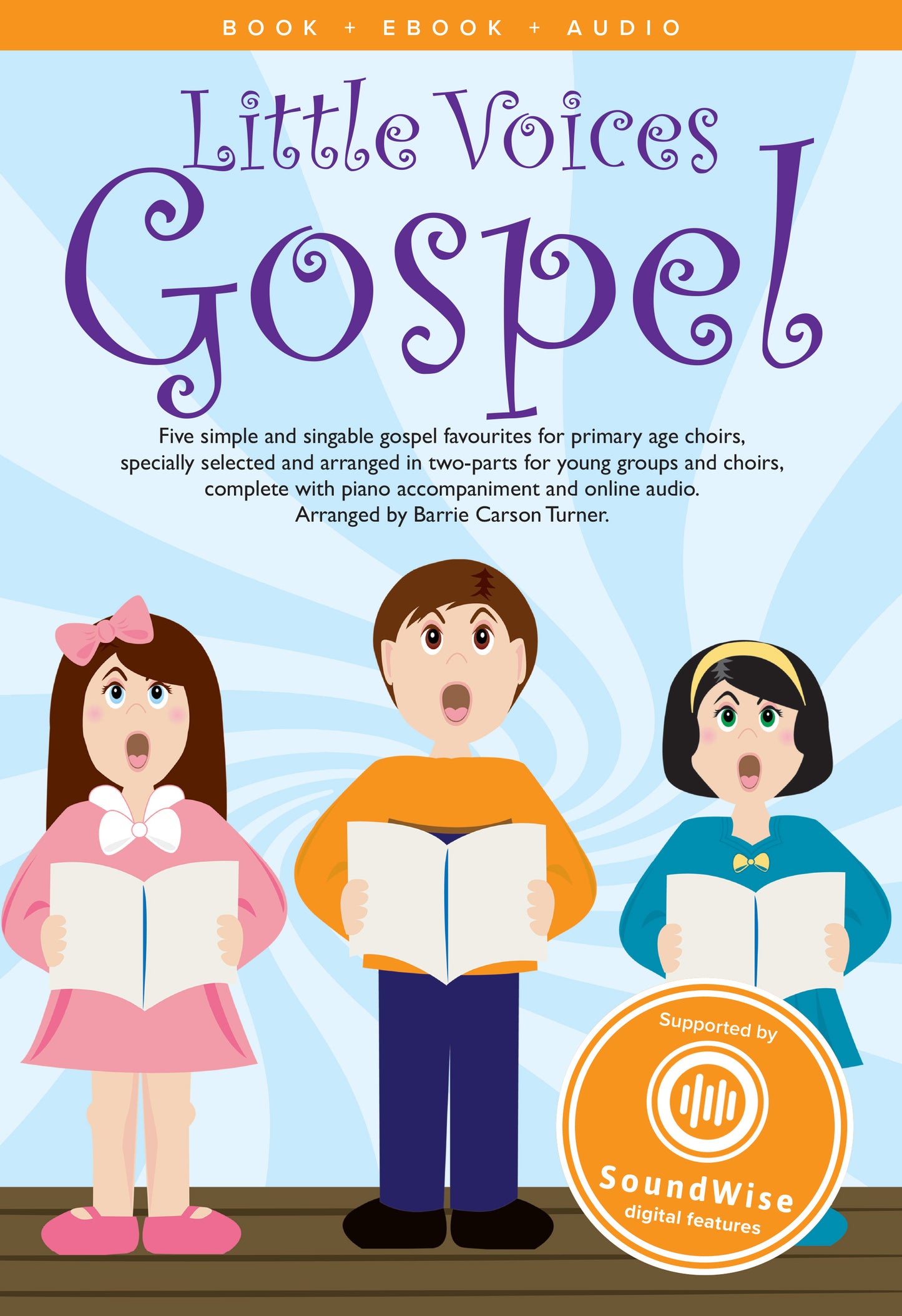 Little Voices Gospel 2pt Bk+AUD NOV