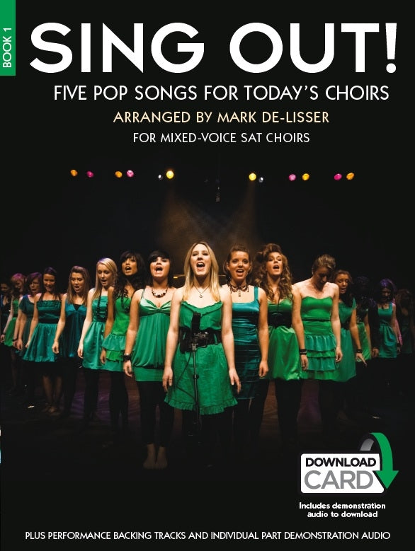 Sing Out! 5 Pop Songs for Choir Bk1+DC