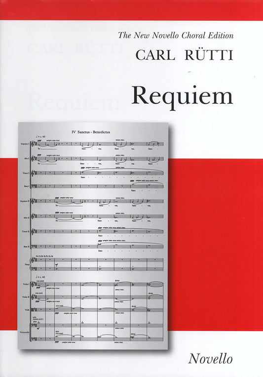 Rutti Requiem Vocal Score Novello