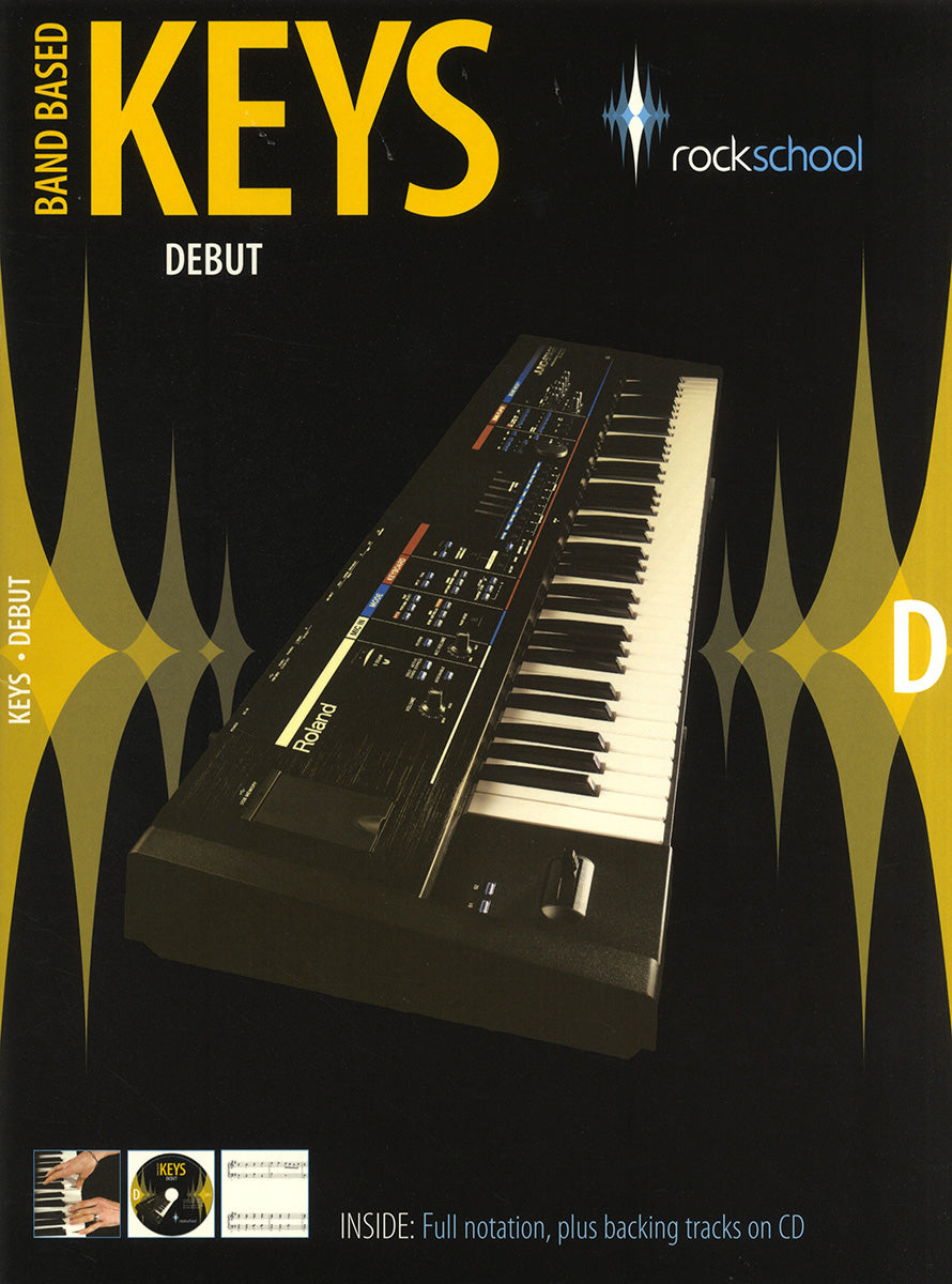 Rockschool Band Based Keys Debut Bk/CD