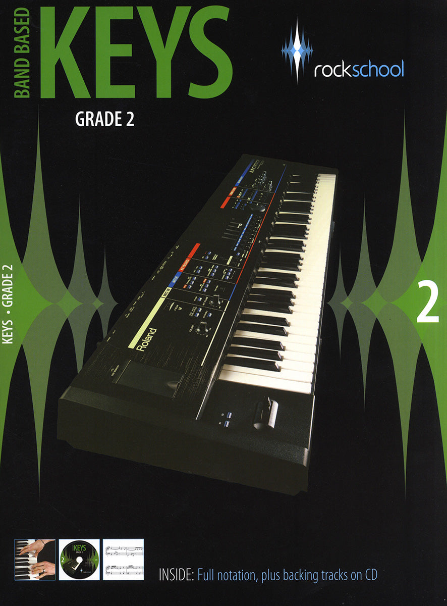 Rockschool Band Based Keys Gr2 Bk/CD