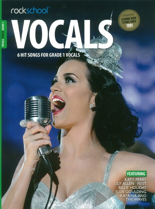 Rockschool Female Vocals Gr1 Bk+CD 2016