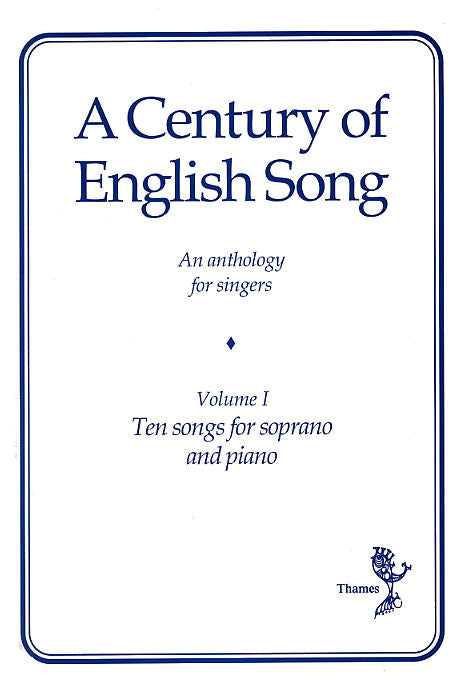 Century of English Song Vol1 SopVce/Pno