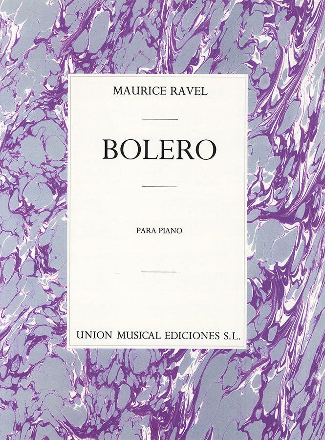 Ravel Bolero Pno UMP
