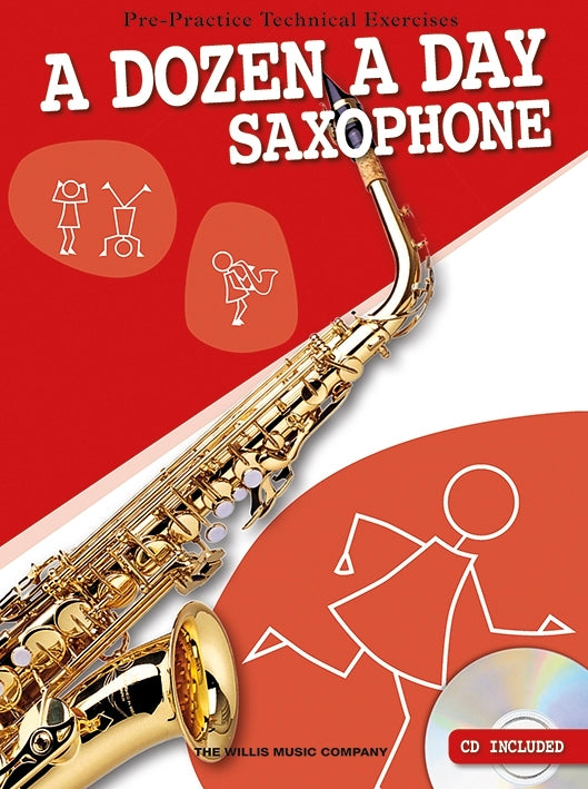 Dozen A Day Sax Bk+CD MS